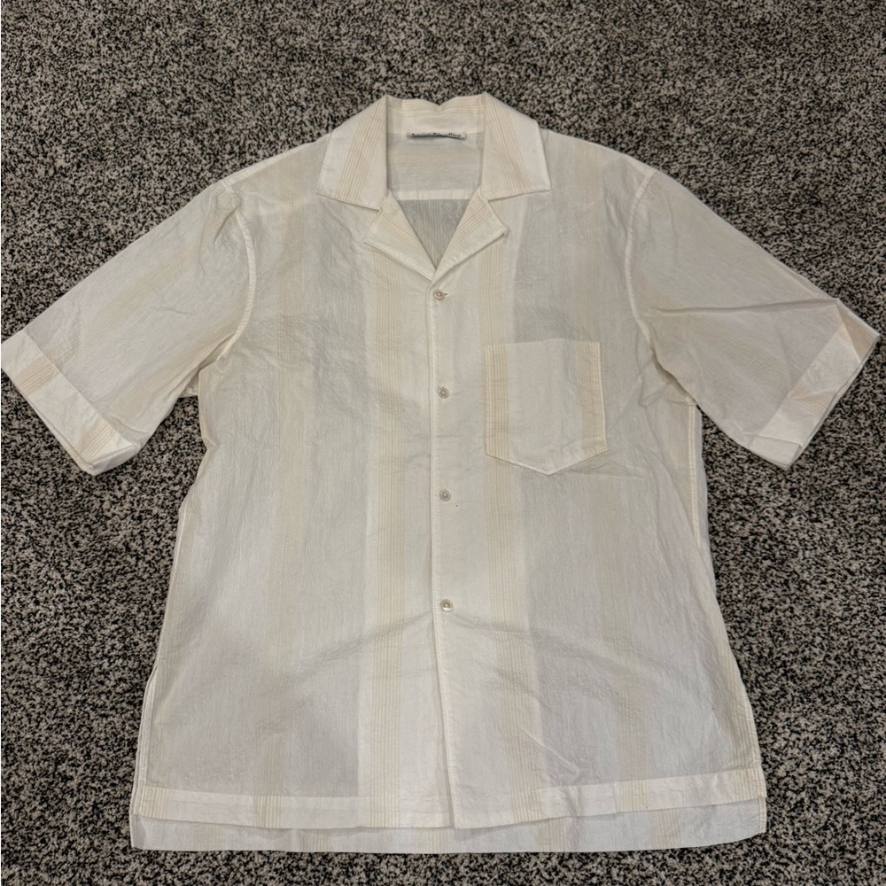 Acne Studios White Shirt Size Medium